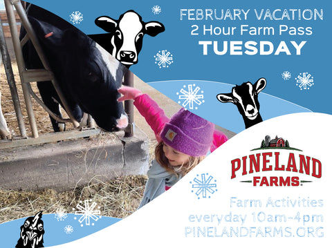 2 Hour Farm Pass Tuesday Feb. 18th, 2025