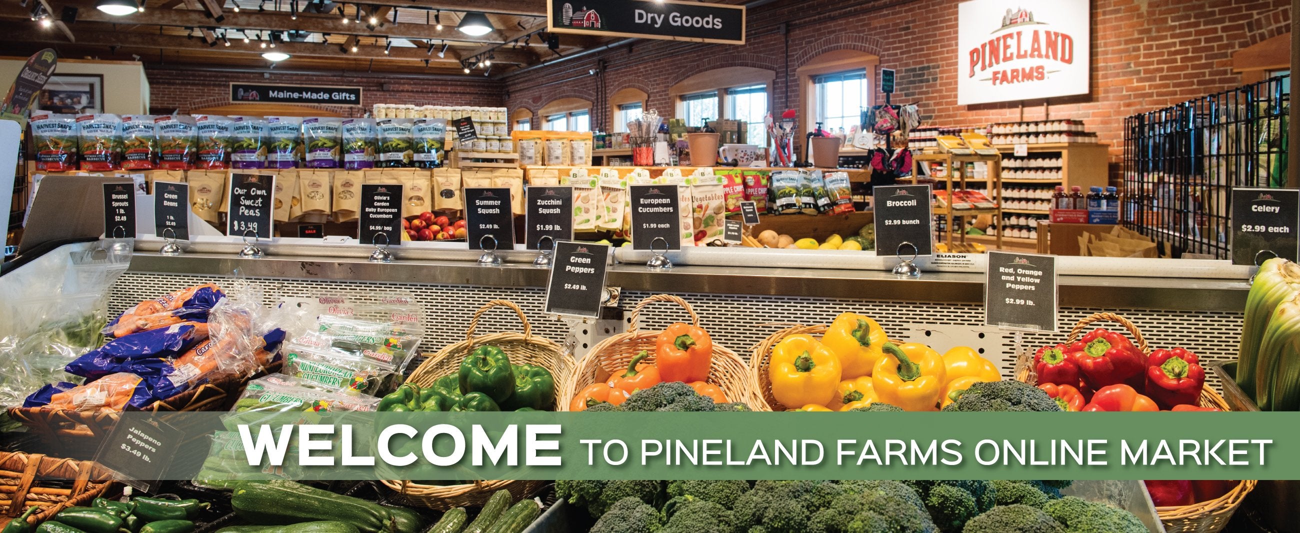 Welcome to Pineland Farms Online Market
